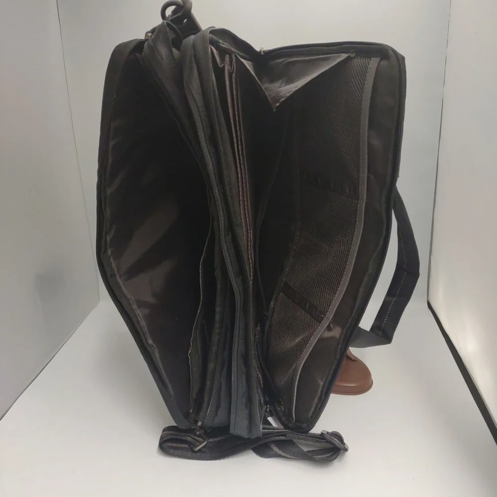 DELL OEM 0CX5 BLK Laptop Notebook Carrying Nylon Bag Multi Compartment 17” x 13